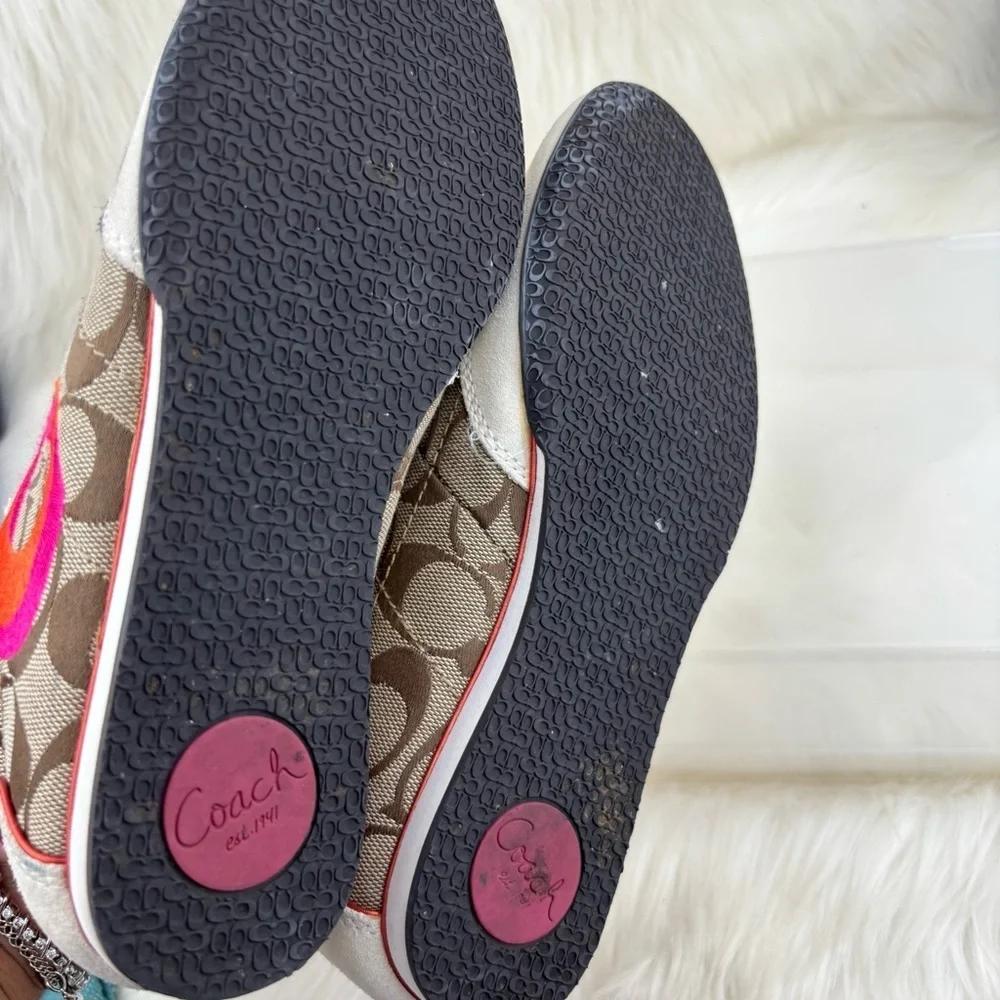 Coach Perrie Monogram logo Sneakers
